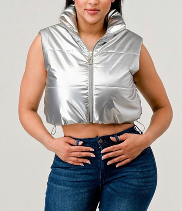 Liquid drawstring Vest
